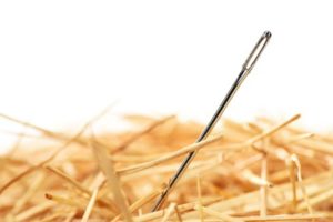 finding tough solutions is like finding a needle in a haystack