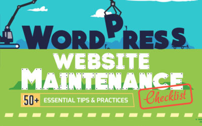WordPress Website Maintenance Checklist – 50+ Useful Tips For Beginners [Infographic]