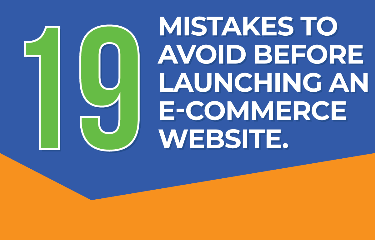 Common eCommerce Mistakes To Avoid (Infographic)