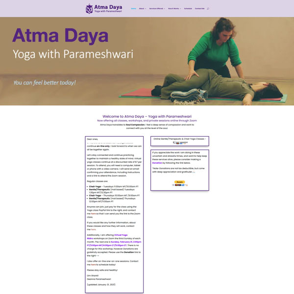 Atma Daya Yogo with Parameshwari
