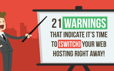 Signs That Indicate You Have Picked a Low-Quality Web Hosting (Infographic)