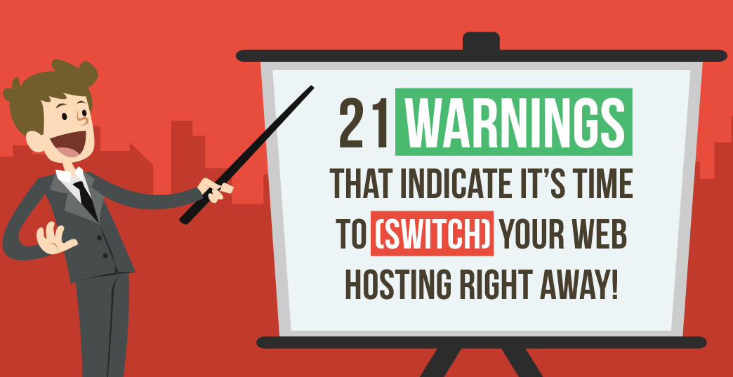 Signs That Indicate You Have Picked a Low-Quality Web Hosting (Infographic)